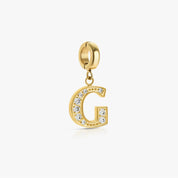 Click Charm Letra Pavé