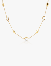 Colar Magnolia Branca