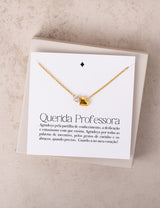 Professora - Colar Com Mensagem