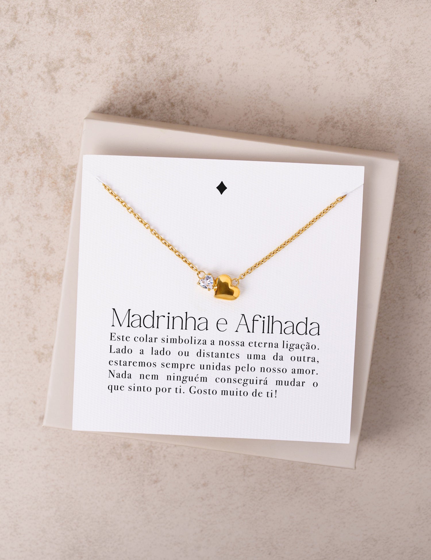 Madrinha - Colar com Mensagem