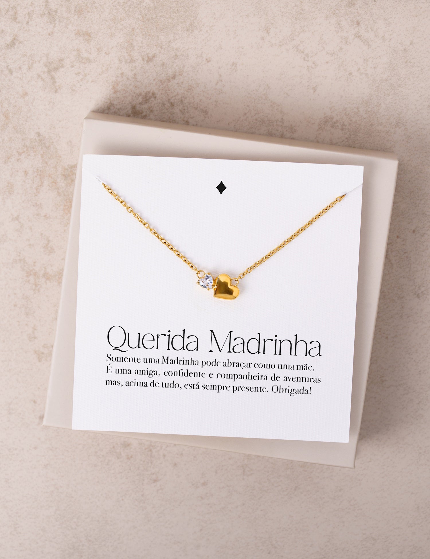 Madrinha - Colar com Mensagem