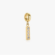 Click Charm Letra Pavé