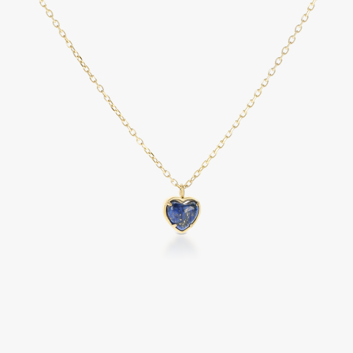 Colar Petit Heart Lapis Lazuli