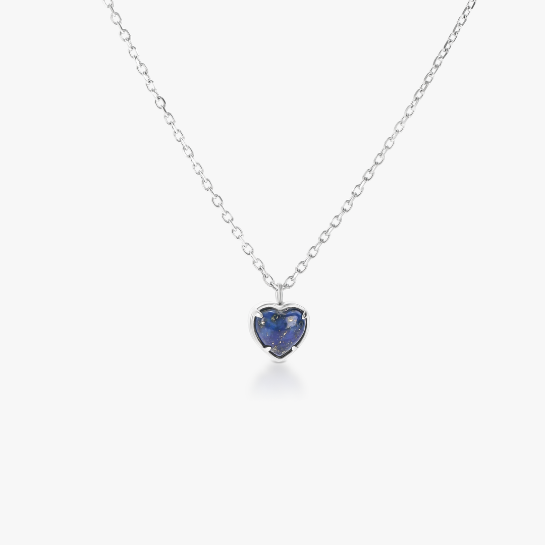 Colar Petit Heart Lapis Lazuli