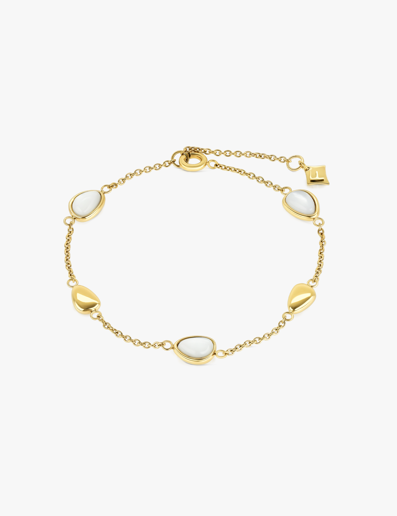 Pulsera de magnolia blanca