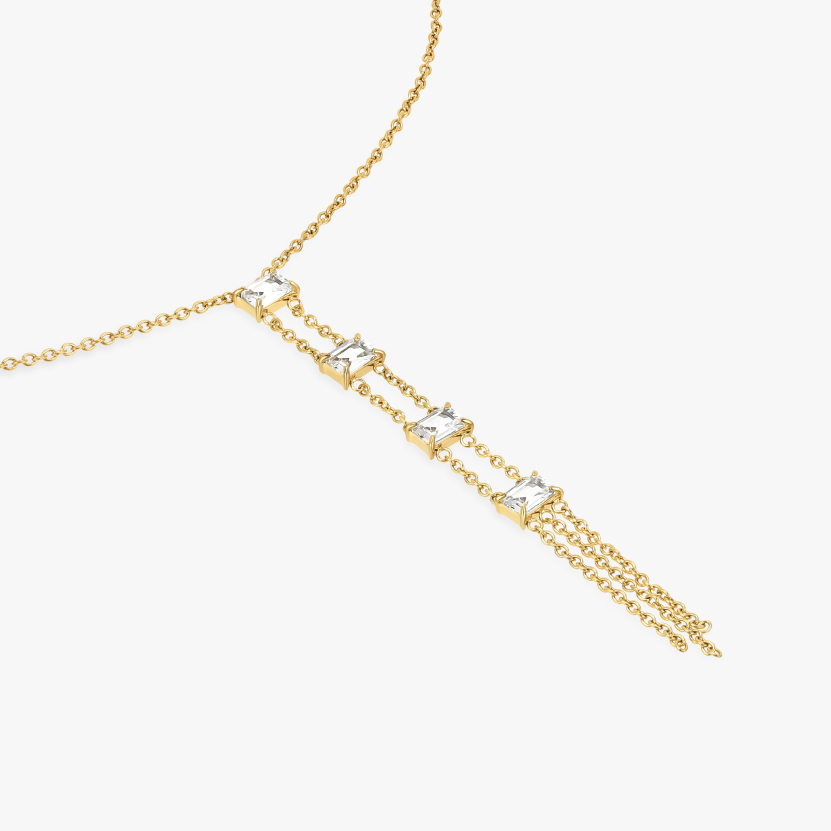 Colar Crystal Vertical