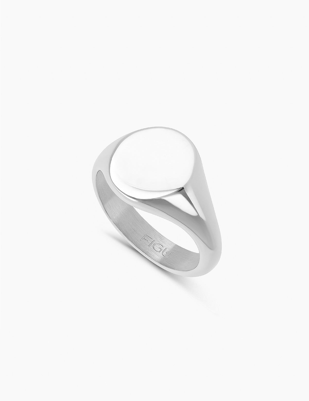 Anel Round Signet
