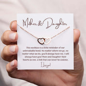 Vínculo inquebrantable - Collar de dos corazones