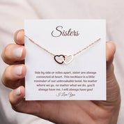 Vínculo inquebrantable - Collar de dos corazones