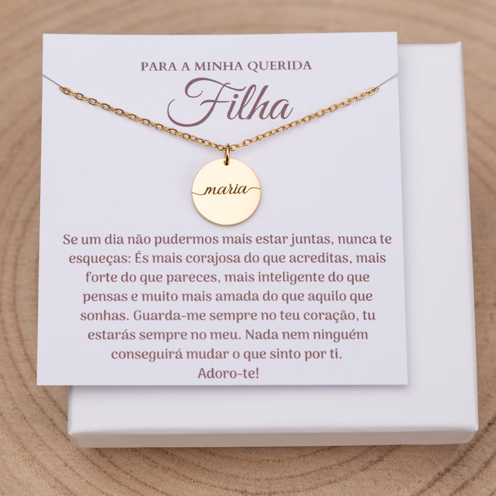 Para a Minha Filha - Nome Personalizado