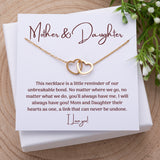 Vínculo inquebrantable - Collar de dos corazones